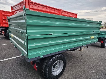 prikolica metal 4 tone s poviski keson