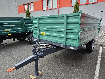 prikolica metal 4 tone s poviski ruda