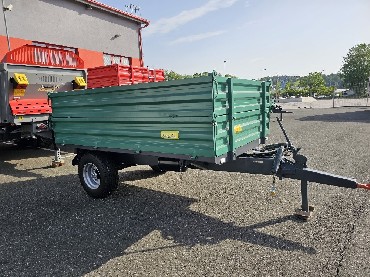 prikolica metal 4 tone s poviski spredaj