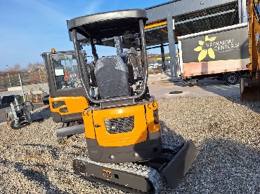 mini bager vmax ve 15 excavator