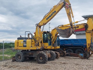 Bagger KOMATSU PW 160-8- BJ 2013